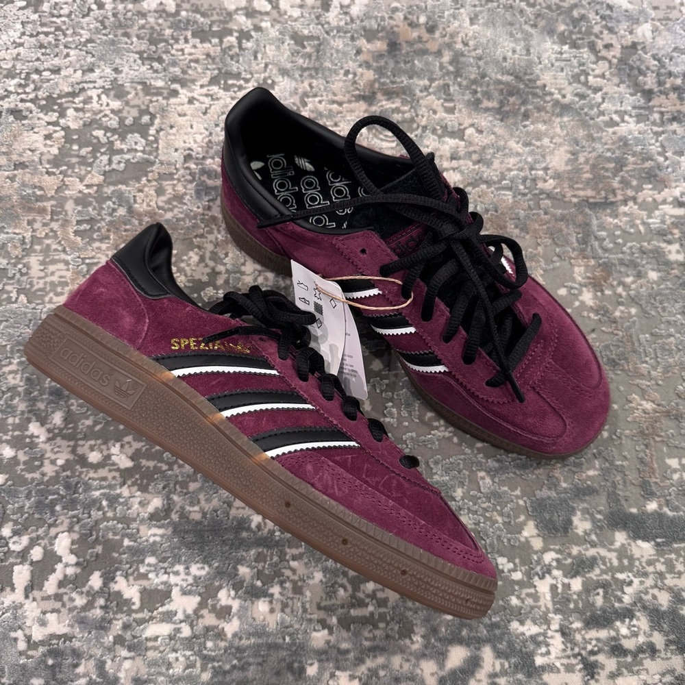 adidas Sneakers with Soft Suede Upper and Signature Stripes